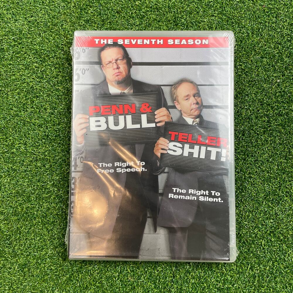 Penn & Teller: Bullshit! The Seventh Season DVD NEW